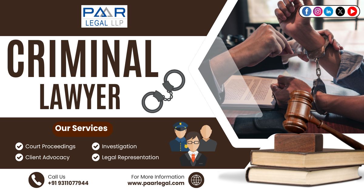 Top Lawyers for Criminal Cases | Paarlegal Delhi