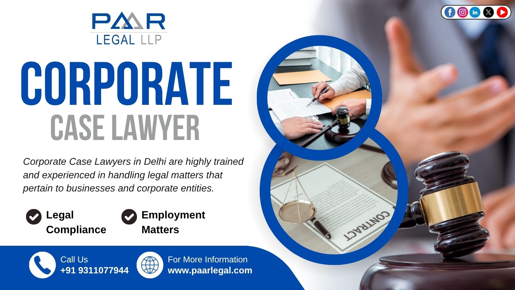 Best Business Lawyer Near Me in Delhi NCR | Paarlegal